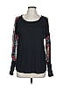 Tiny 100% Rayon Black Long Sleeve T-Shirt Size L - photo 1