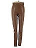 Aqua 100% Polyurethane Brown Faux Leather Pants Size XS (estimated) - photo 1