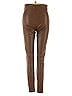 Aqua 100% Polyurethane Brown Faux Leather Pants Size XS (estimated) - photo 2