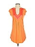 Arden B. Orange Short Sleeve Blouse Size S - photo 1