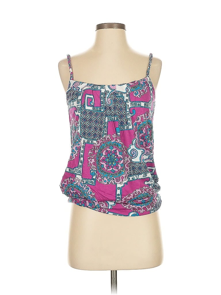 Pre-owned Inc International Concepts Sleeveless Blouse In Pink