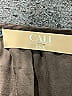 Cali Solid Brown Long Sleeve Blouse Size XS - photo 7