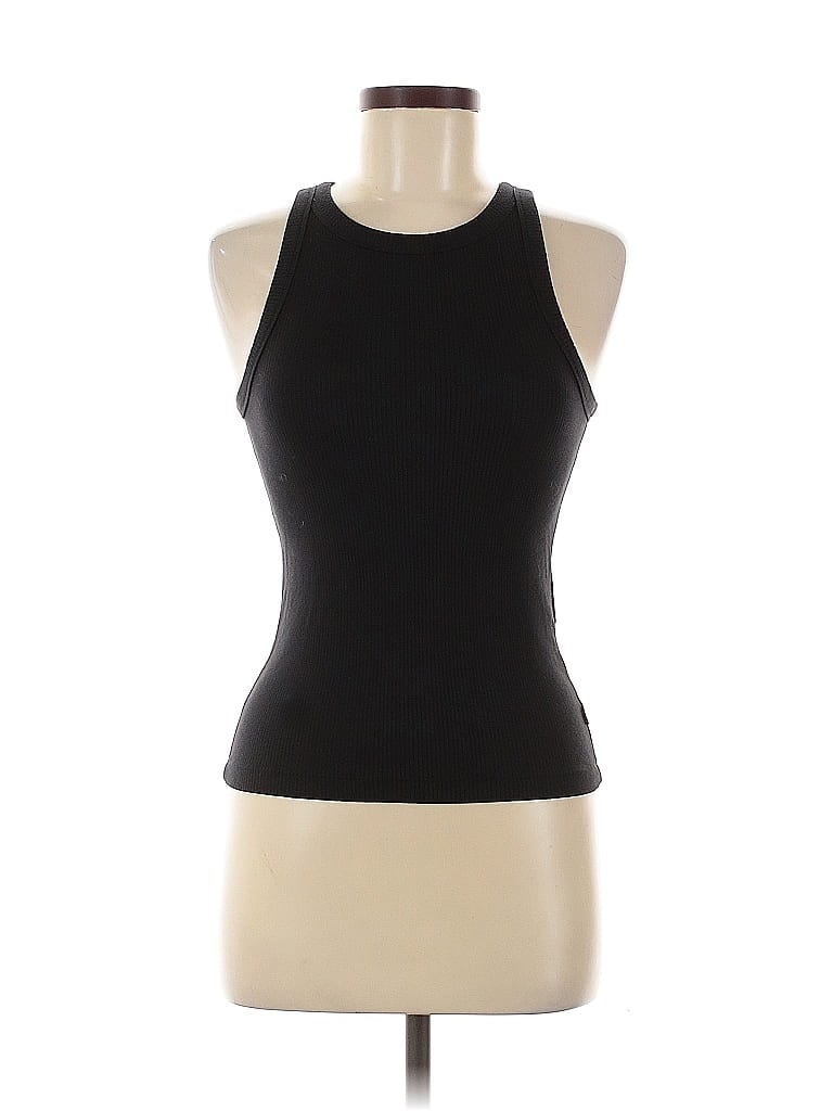 Click to view more detailed imagery on our partner's website Pre-owned Levi's Tank Top Black Halter Neckline Tops