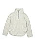 Cuddly Sherpa 100% Polyester Ivory Snow Jacket Size 4 - photo 1