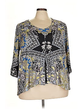 One World 3/4 Sleeve Blouse