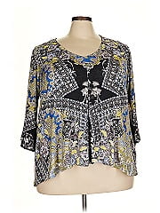 One World 3/4 Sleeve Blouse