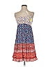 Xhilaration 100% Rayon Paisley Blue Casual Dress Size S - photo 1