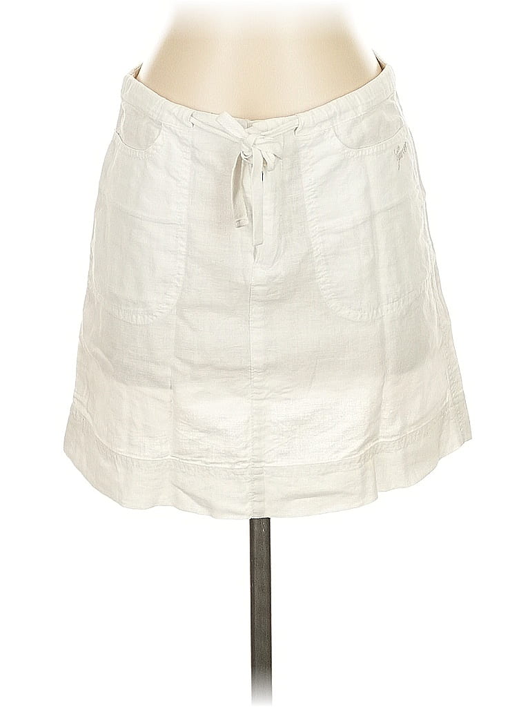 Guess Jeans White Casual Skirt Size 24 waist - photo 1