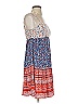 Xhilaration 100% Rayon Paisley Blue Casual Dress Size S - photo 4