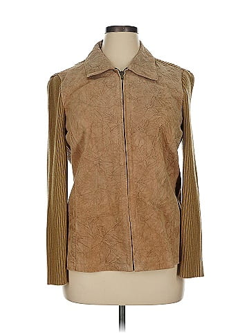 Coldwater Creek Leather Jacket (view 1)