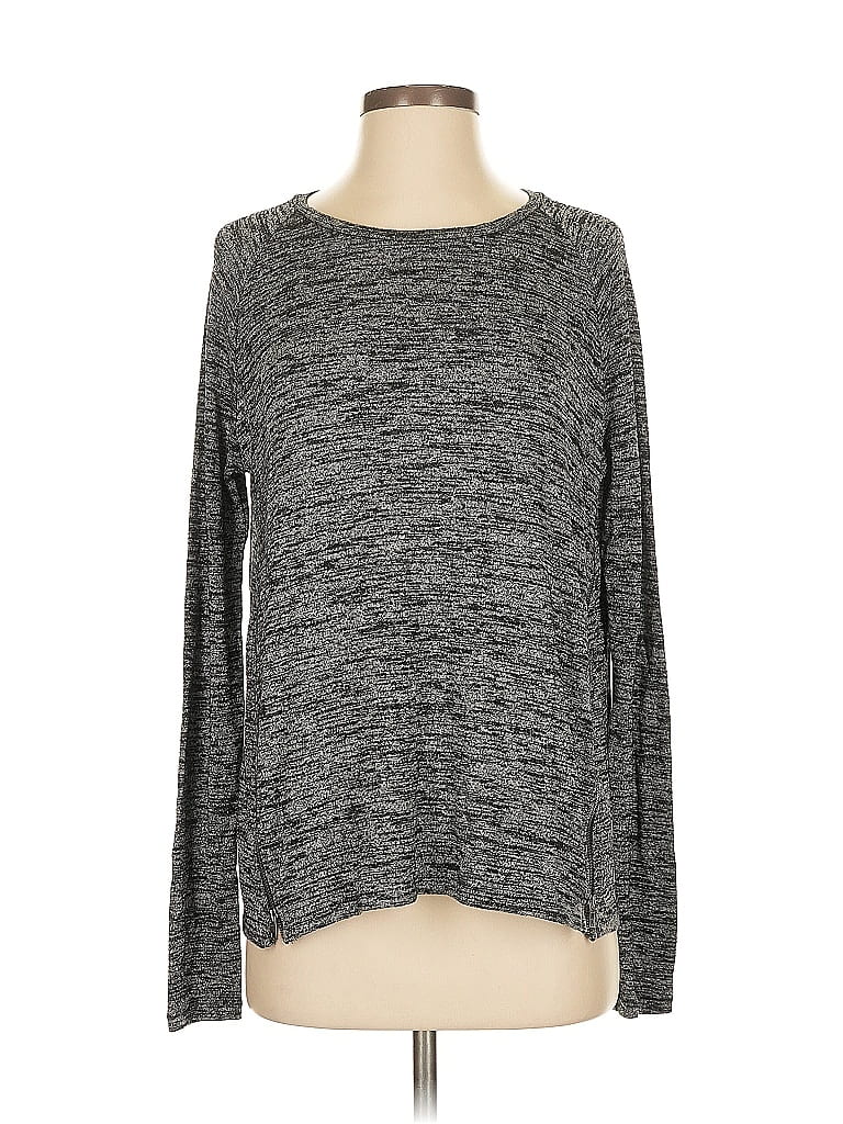 Pre-owned Rag & Bone Long Sleeve T-shirt In Gray