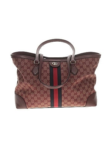 Gucci GG Canvas Medium Ophidia Tote (view 1)