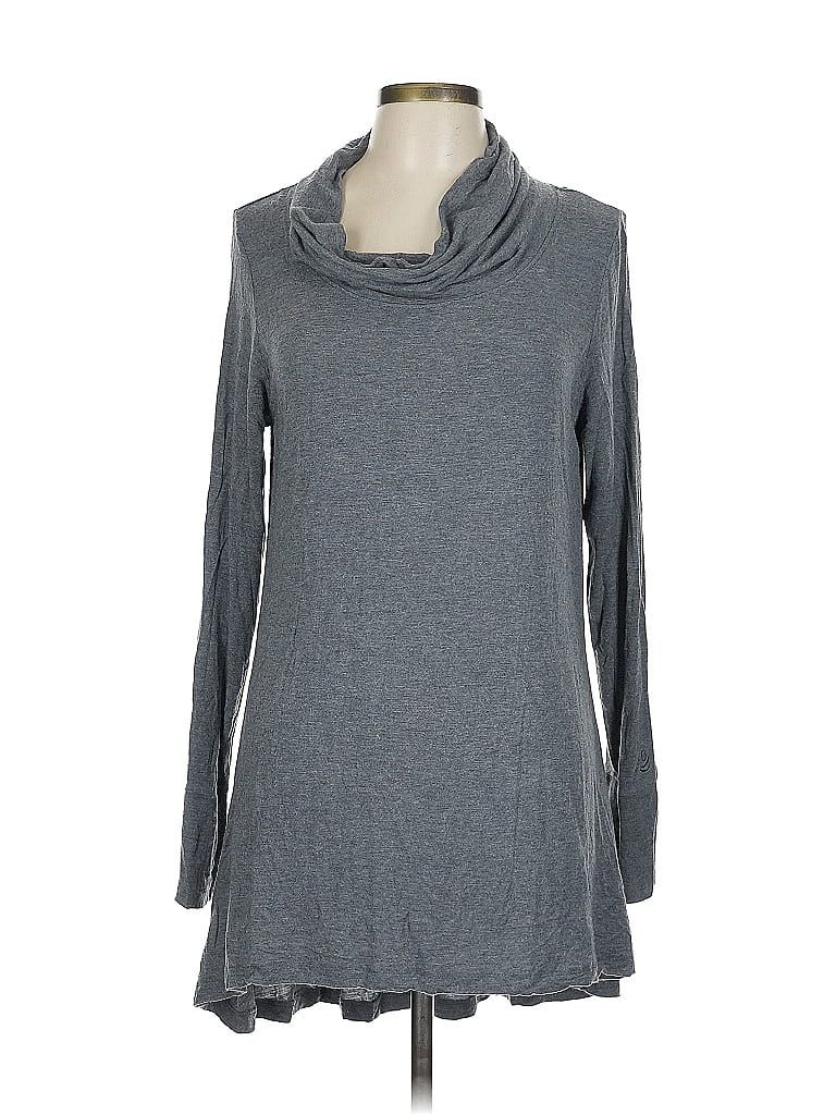 Cuddl Duds Gray Turtleneck Sweater Size L - photo 1