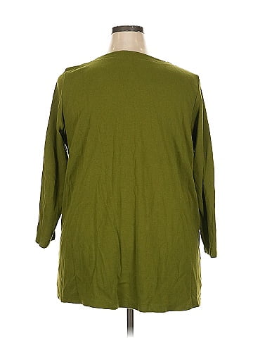 Roaman's 3/4 Sleeve Blouse (view 2)