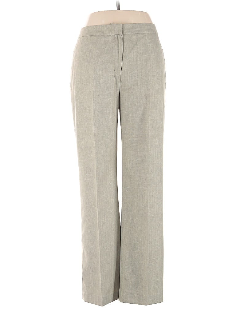 Pre-owned Evan Picone Dress Pants In Gray