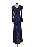 Xscape Blue Cocktail Dress Size 10 - photo 2