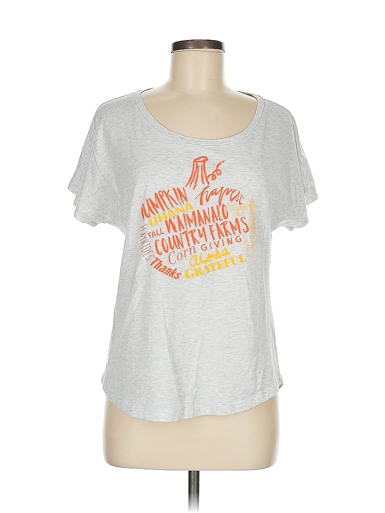 Next Level Apparel Silver Short Sleeve T-Shirt Size M - photo 1