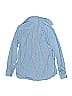 Crewcuts Outlet 100% Cotton Stripes Blue Long Sleeve Button-Down Shirt Size 8 (big kids) - photo 2