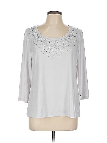Laura Ashley 3/4 Sleeve Top (view 1)