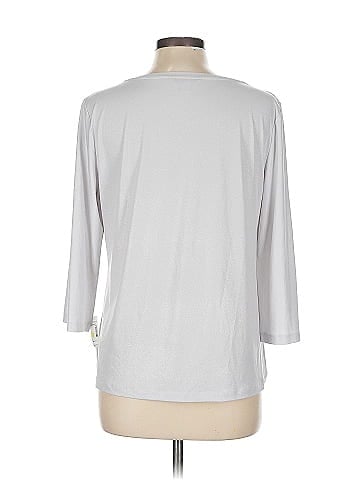 Laura Ashley 3/4 Sleeve Top (view 2)