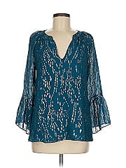 Lilly Pulitzer 3/4 Sleeve Silk Top