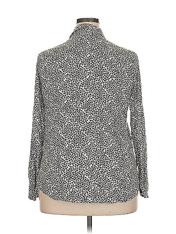 Foxcroft Long Sleeve Button-Down Shirt (view 2)