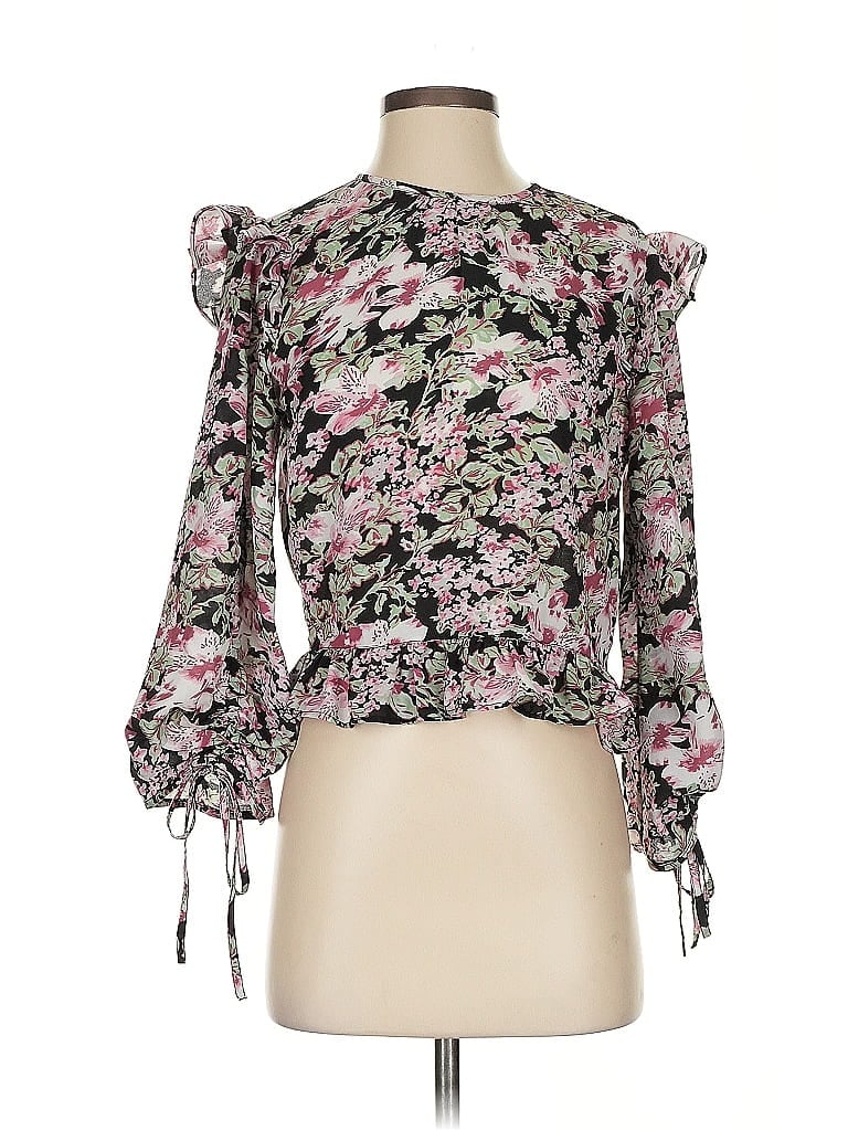 Pre-owned Walter Baker 3/4 Sleeve Blouse In Pink