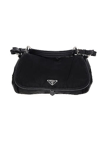 Prada Vintage Nylon Vitello Daino Shoulder Bag (view 1)