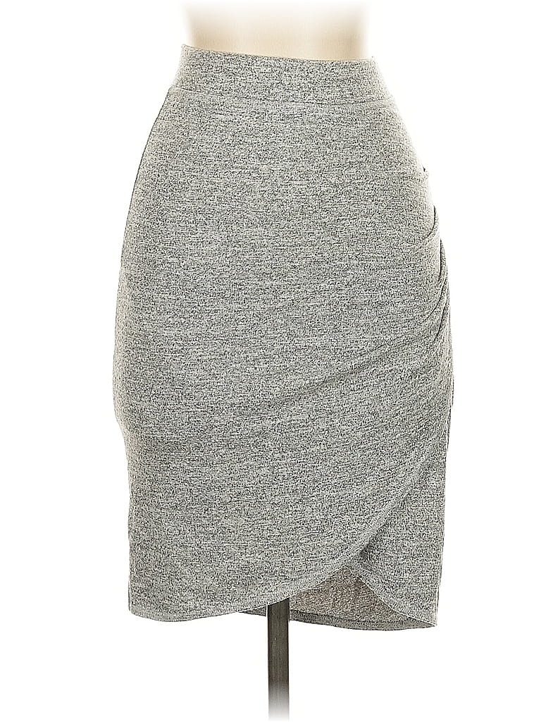 Pre-owned Wilfred Free Casual Skirt In Gray
