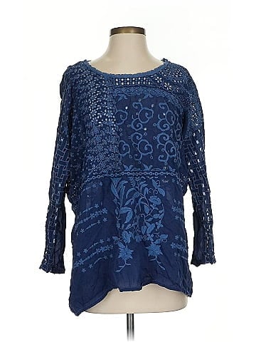 Johnny Was 3/4 Sleeve Blouse (view 1)