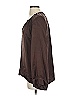 Cali Solid Brown Long Sleeve Blouse Size XS - photo 5