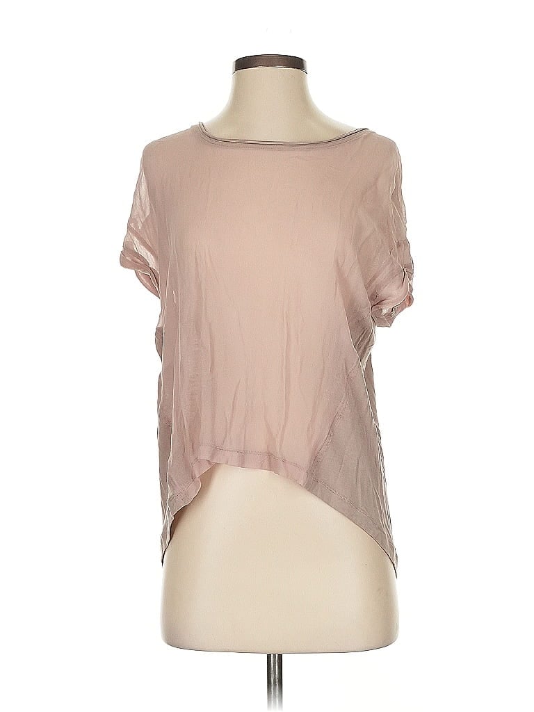 Pre-owned Buffalo By David Bitton Short Sleeve Blouse In Pink