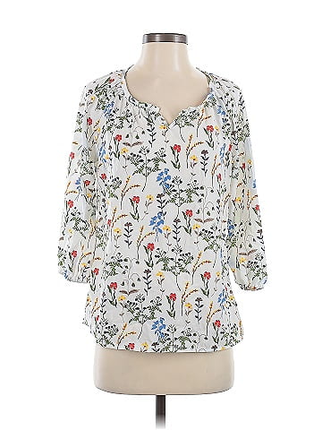 Allegra K 3/4 Sleeve Blouse (view 1)
