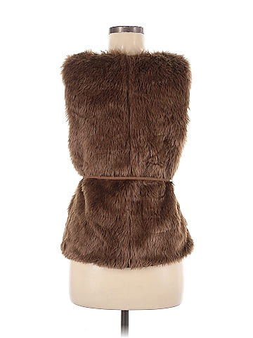 Love Tree Faux Fur Vest (view 2)