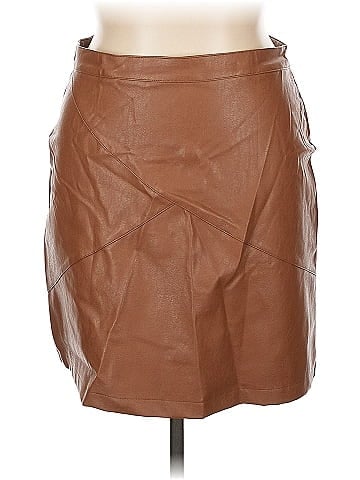 Zeagoo Faux Leather Skirt (view 1)