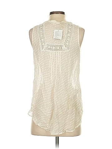 Meadow Rue Sleeveless Silk Top (view 2)