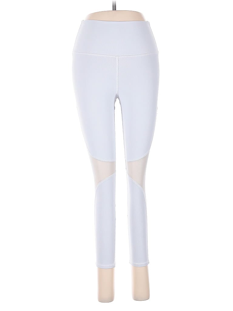 Alo Color Block Blue White Active Pants Size S - photo 1