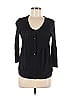 Fossil Black 3/4 Sleeve Blouse Size M - photo 1