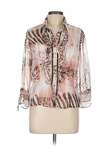 Crisca 3/4 Sleeve Blouse (view 1)