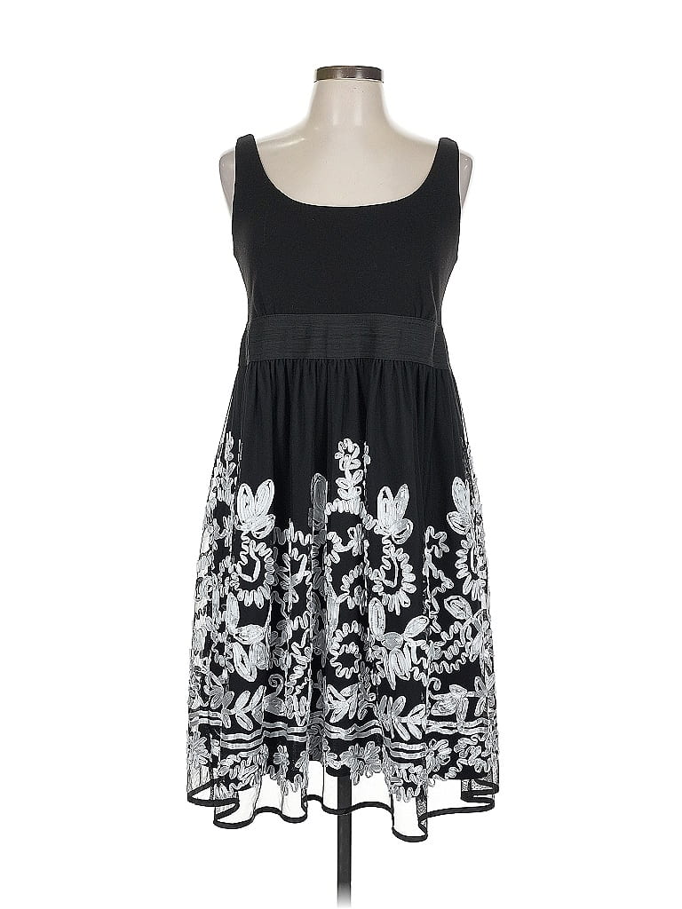 Pre-owned R & M Richards Casual Dress In Black