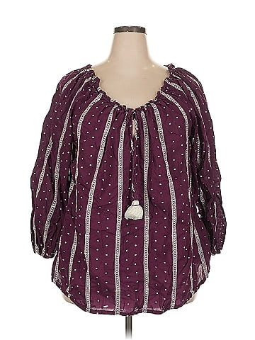 Lane Bryant 3/4 Sleeve Blouse (view 1)