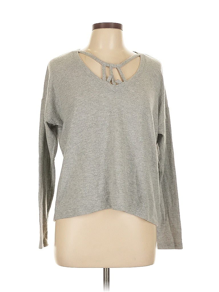 Pre-owned Project Social T Pullover Sweater In Gray