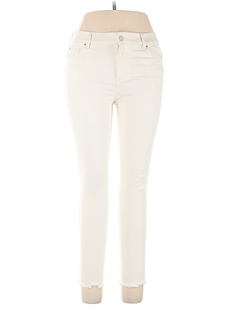 Pre-owned Ann Taylor Jeans In White