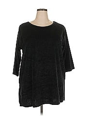 Woman Within 3/4 Sleeve T Shirt