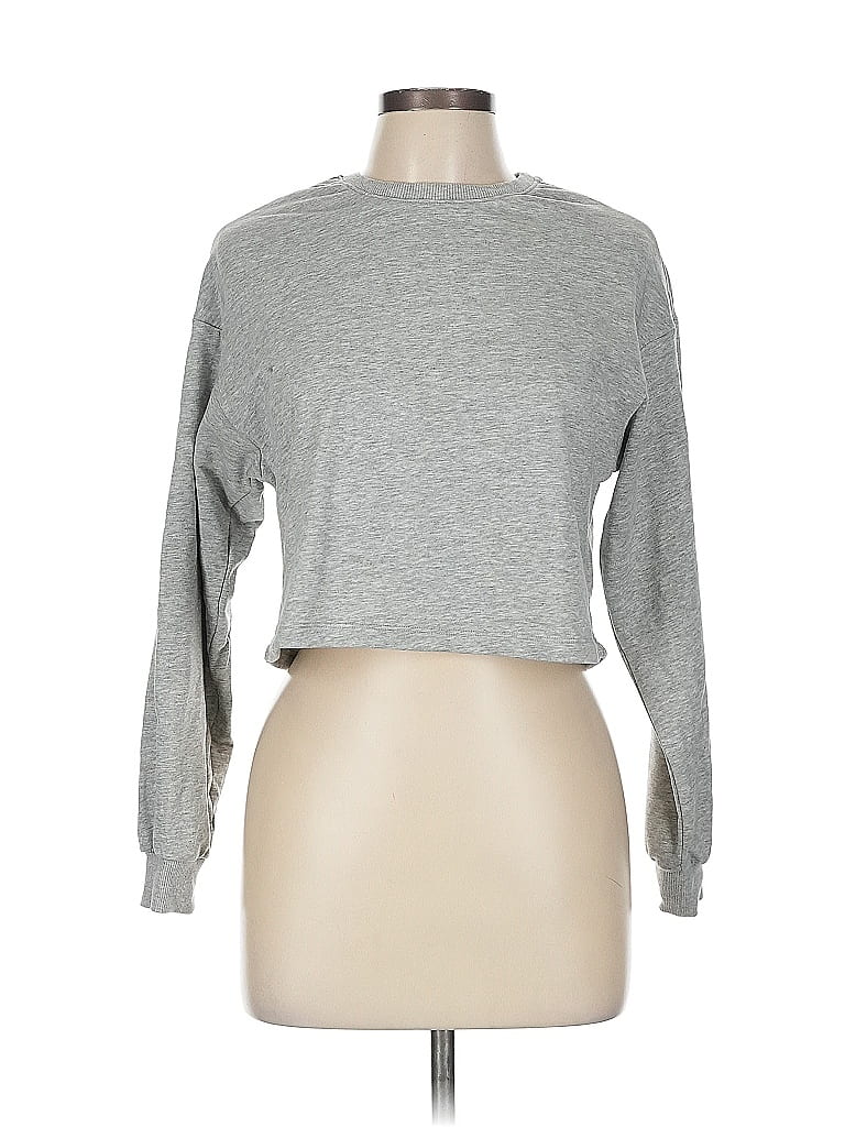 Pre-owned Assorted Brands Sweatshirt In Gray