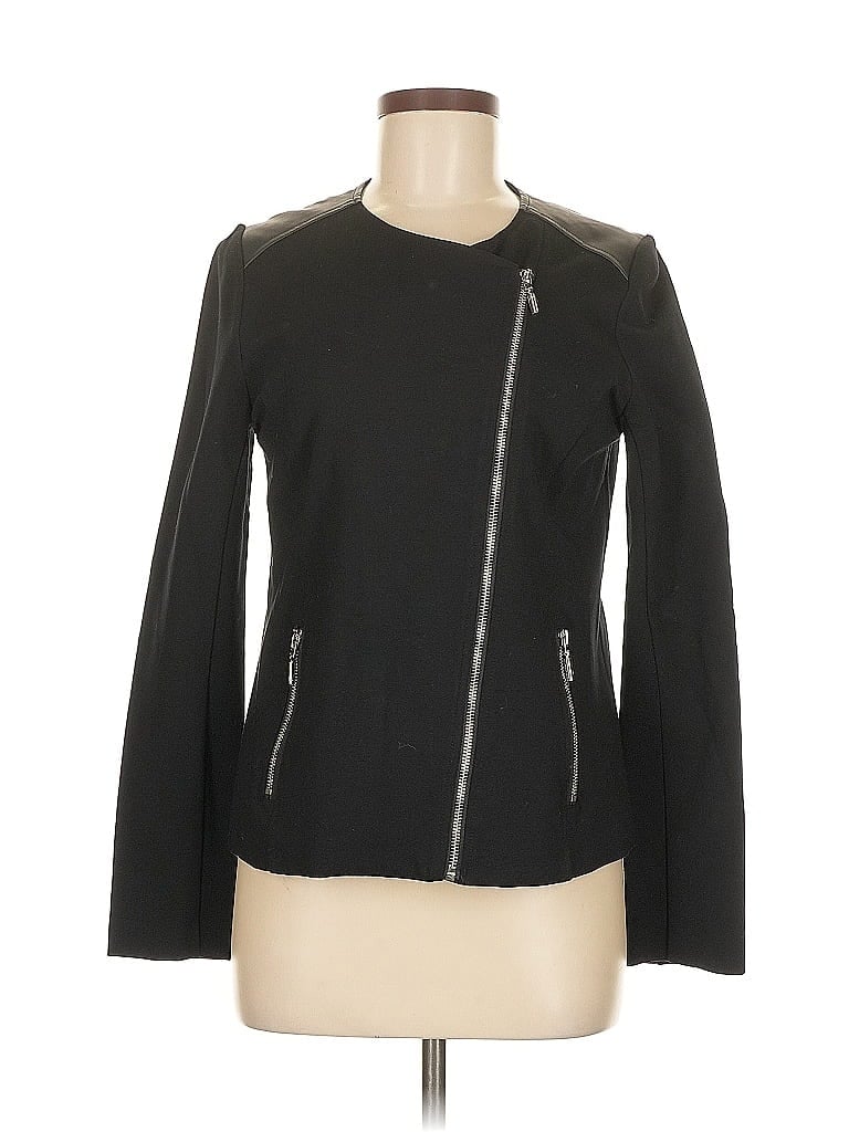 Pre-owned Rafaella Cardigan Sweater In Black