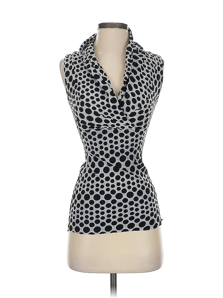 Guess Jeans 100% Nylon Black Sleeveless Top Size S - photo 1