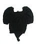 Express 100% Polyester Black Bodysuit Size XS - photo 1