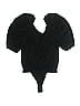 Express 100% Polyester Black Bodysuit Size XS - photo 2
