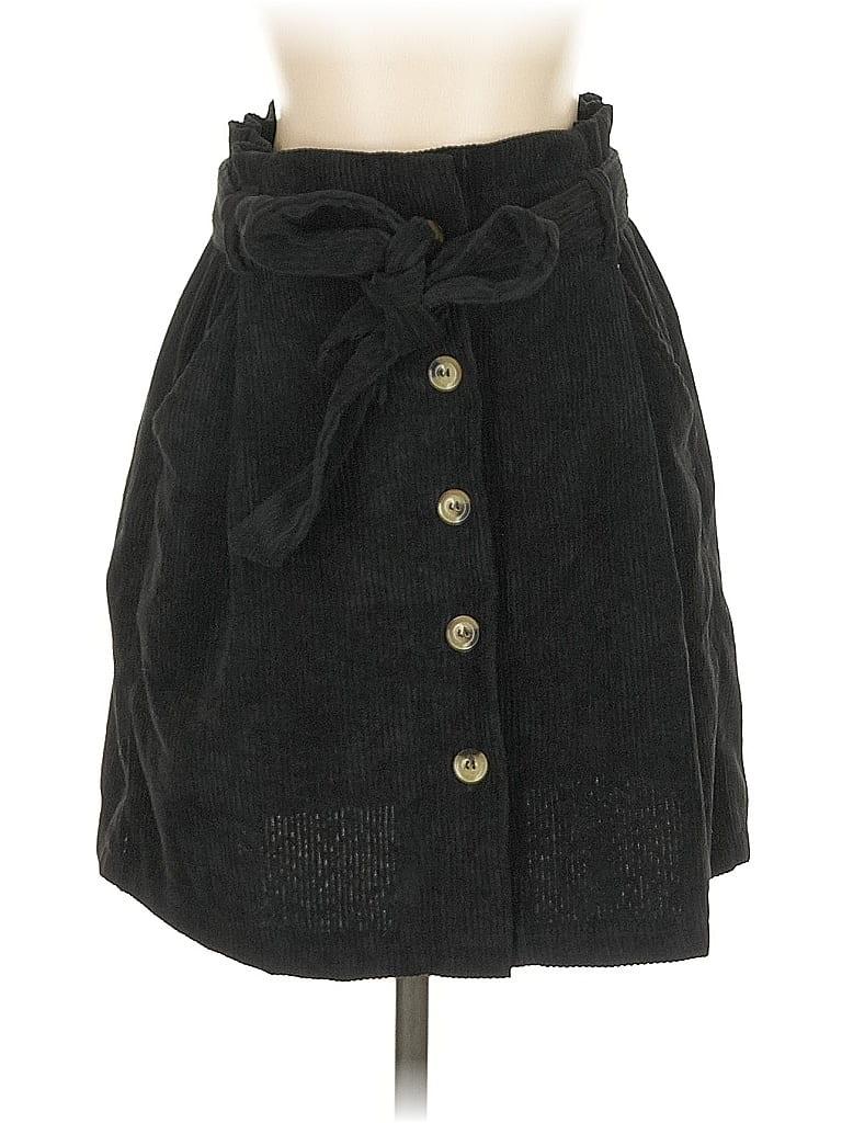 Pre-owned Unbranded Casual Skirt In Black